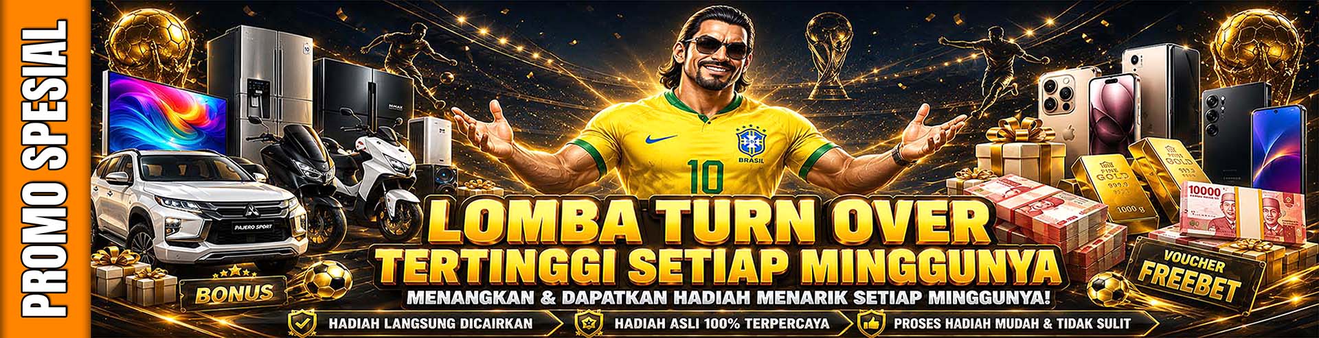 Lomba Turnover Setiap Minggu!